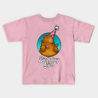 Guinea Pig - Birthday Girl Kids T-Shirt